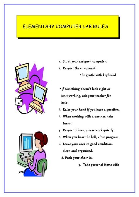 Image result for Digital Lab Rules