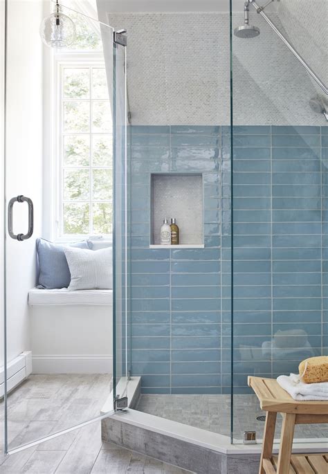 Sky Blue Bathroom Tiles – Rispa