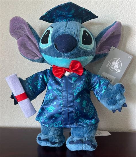 Stitch Graduation Cap Diploma 2022 Plush Disney Parks | #4560413418