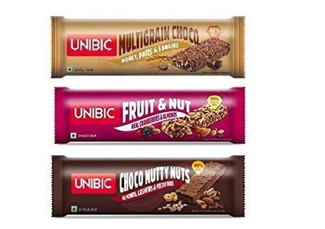 Unibic Snack Bar Multigrain Choco, Fruit & Nut , Choco Nutty Nuts ...