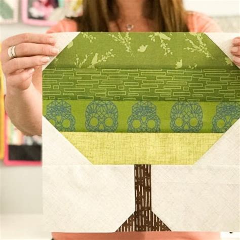 Image result for Hand Embroidered Tree Quilt Pattern