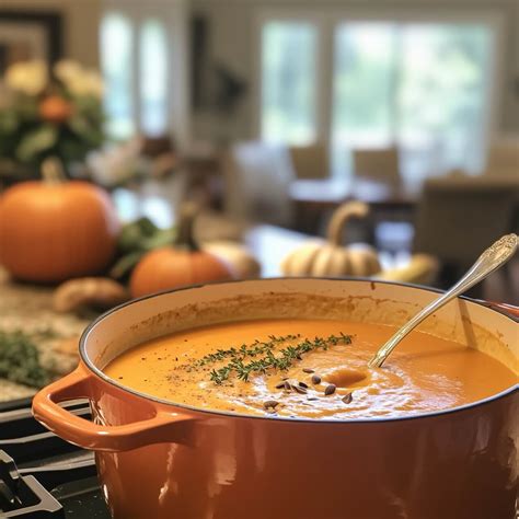 Butternut Squash and Pumpkin Bisque Recipe from Death at the Dinner ...