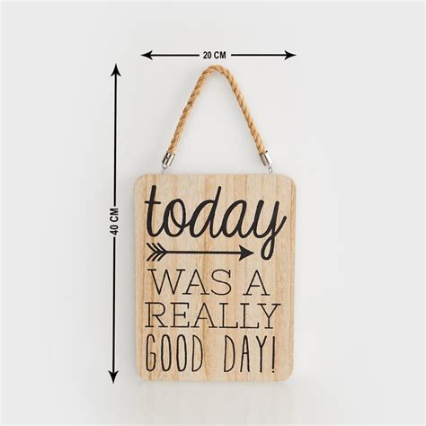 Buy Corsica Inspirational Wall Decor Plaque - 20 x 40 cm from Corsica ...