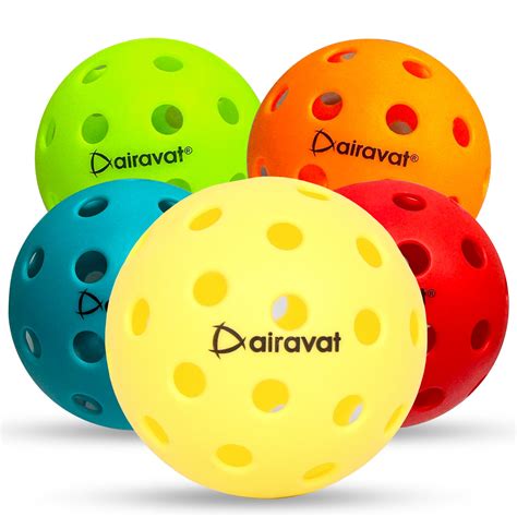 Airavat Pickleball Ball (6 Pcs Set)