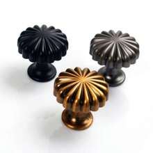 1/2/5PCS Gold Single Hole Cabinet Storage Handle Retro Dressing Table ...