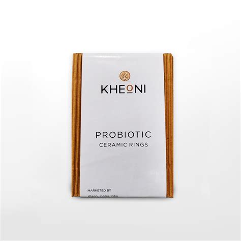 Improved Health with Probiotic Ceramic Rings for Hydrated Body