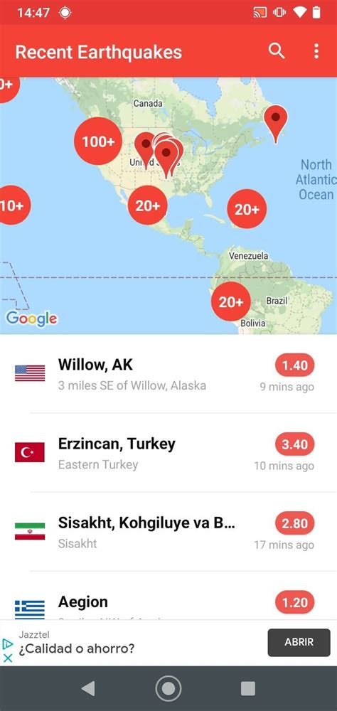 Descargar Mis Alertas de Terremotos 26.4 APK Gratis para Android