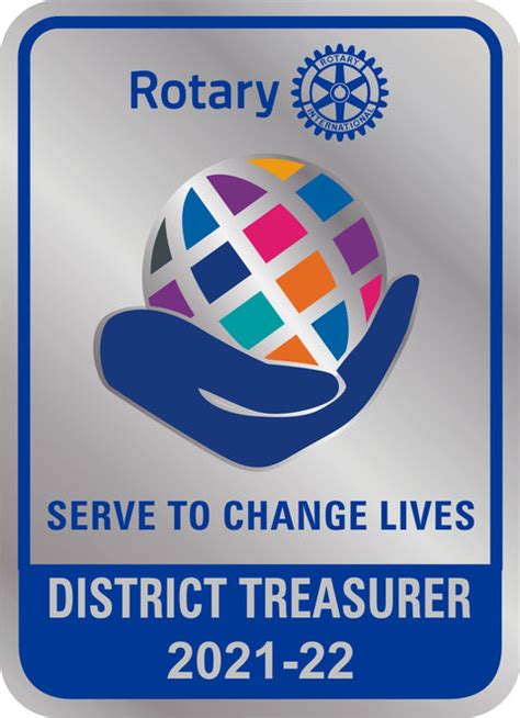 Magnetic Pocket Badge - District Treasurer – Tej Brothers