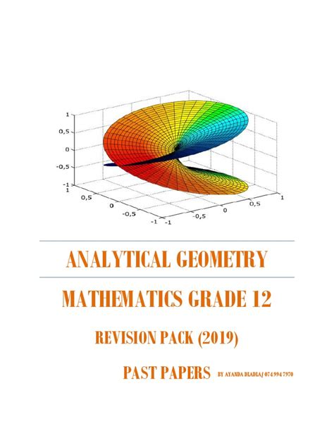 Grade 12 Analytical Geometry Lessons 的图像结果