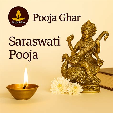 Saraswati Pooja Service by Trusted Pandits | Pooja Ghar