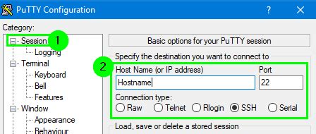 Image result for Putty Command Line Options