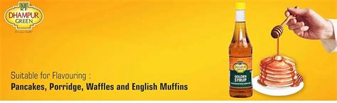 Dhampure Speciality Golden Syrup, 1600Ml (2X800Ml) | Invert Sugar Syrup ...