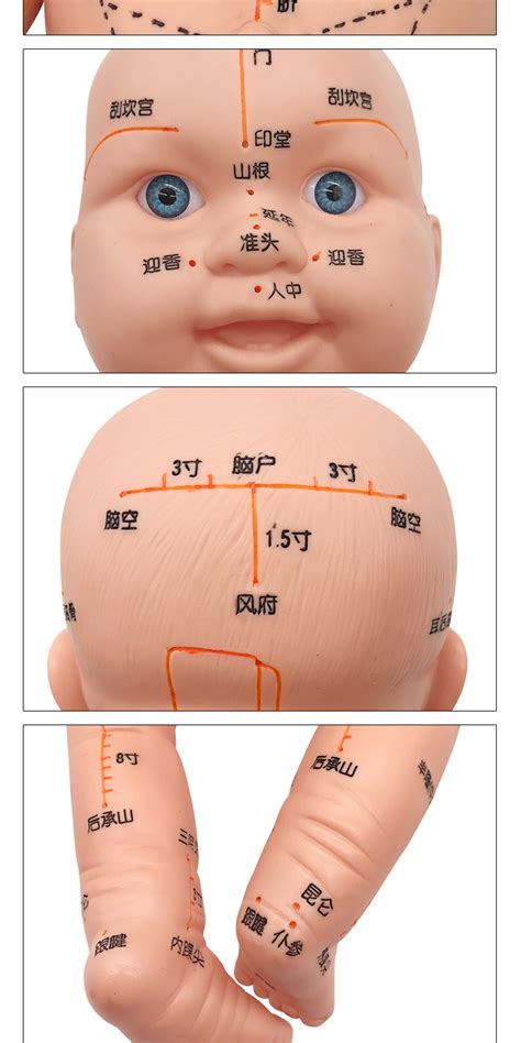小儿推拿穴位模型娃娃手部带穴位仿真婴儿童宝宝按摩人体培训用图-阿里巴巴