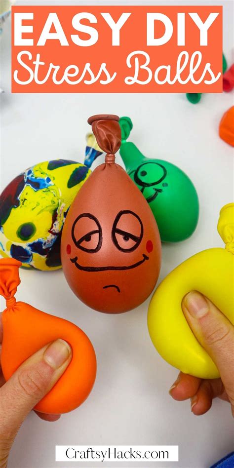 Diy stress balls – Artofit