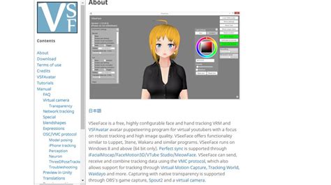 Image result for Vseeface Hand Tracking