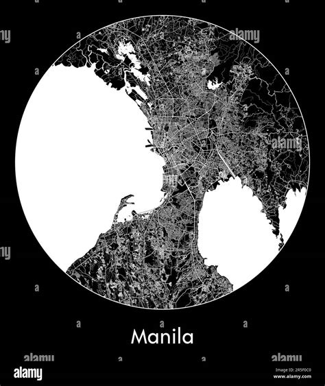 philippines map manila