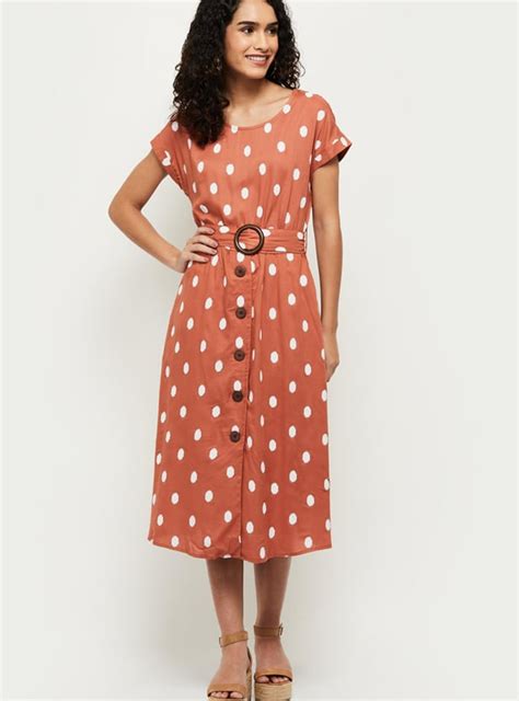 Buy Women Printed A-Line Dress Online at just Rs. 1099.0 ...