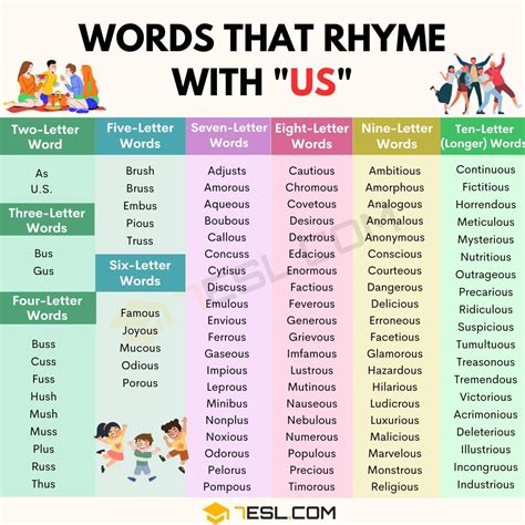What Are Words That Rhyme With Up at Margurite Stokes blog