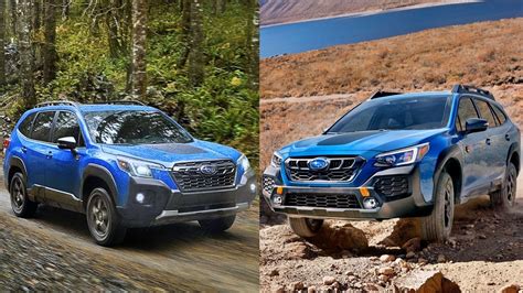 Subaru Wars: Outback Vs. Forester. Which Crossover Is Better In 2023?