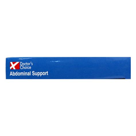 Doctor's Choice Abdominal Support Large, 1 Count Price, Uses, Side ...