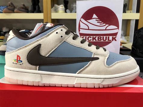 TRAVIS SCOTT X PLAYSTATION X DUNK LOW CU1726-800 Kickbulk Sneaker shoes ...