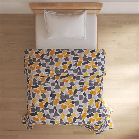 Buy Snug Bucolic 3Pcs Geometric Print Single Comforter Set from Home ...