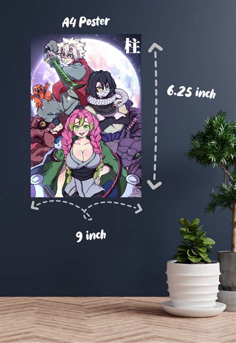 Sanemi, Obanai and Mitsuri: The Sannin Poster – Posterwa