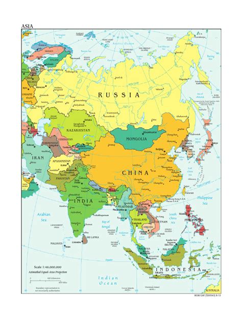 Asia Map Countries 的图像结果