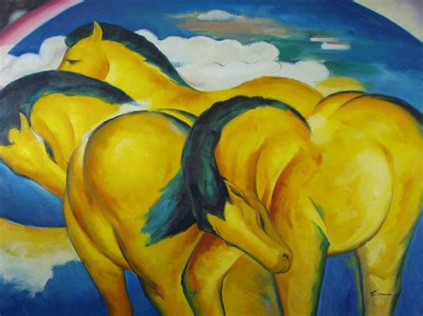 Franz Marc, Brücke Museum, Cavalier Bleu, Munich, Blue Rider, Ernst ...