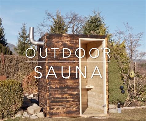 Diy Outdoor Sauna