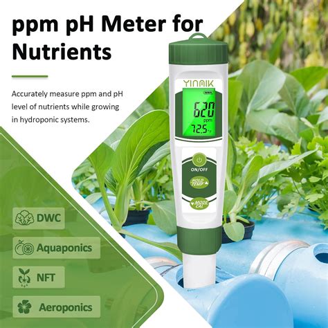 YINMIK YK-4S 4-in-1 pH EC TDS Temperature Meter Instruction Manual