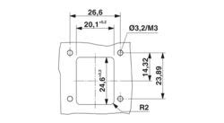 VS-08-A-RJ45/LP-1-IP67 - Panel mounting frames - 1689446 | Phoenix Contact