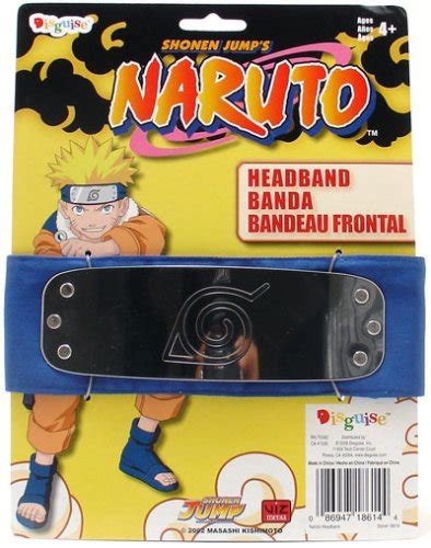 Buy DISGUISE Naruto Disguise Metal Plated Headband Version Leaf Village ...