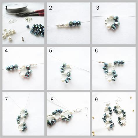 Image result for Crystal Earring Tutorial