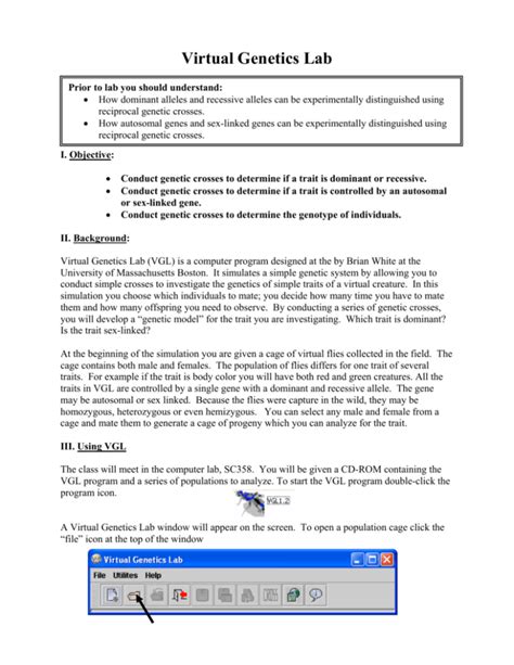 Virtual Lab Genetics 的图像结果