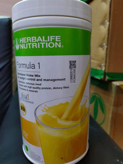 Herbalife Formula-1 Nutritional Shake Protein Blends (500 g, Mango ...
