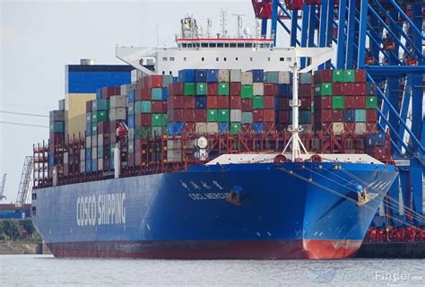 CSCL MERCURY, Container Ship - Details and current position - IMO ...