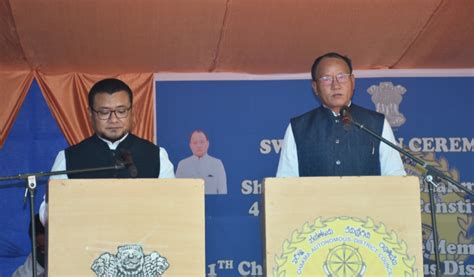 Dg. Molin Kumar Chakma Takes Oath as CEM of CADC – Chakma Autonomous ...