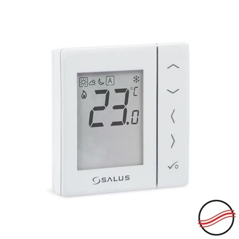 Salus VS35W digitalni sobni termostat (ugradni, žičano napajan, 230V ...