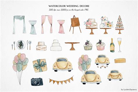 Free Wedding Watercolor Clipart, Download Free Wedding Watercolor ...