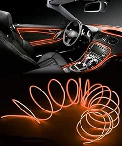 EL Wire Car Interior Light Ambient Neon Light for All Car Models with ...