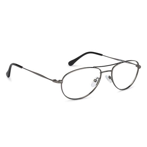 Buy Gunmetal Black Full Rim Aviator Vincent Chase SLEEK STEEL VP060 -C2 ...