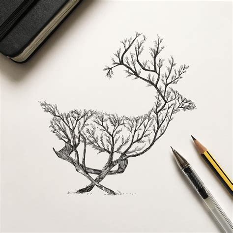 Image result for Nature Drawing Sample