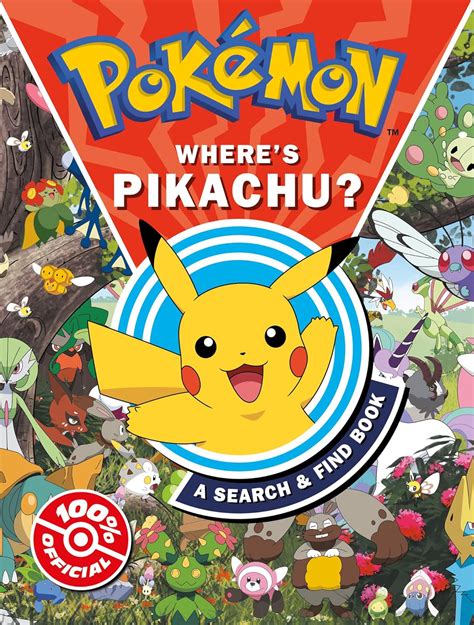 Pokemon Where’s Pikachu? A search & find book: Pokémon: 9780008547592 ...