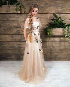 Wedding Flower Dresses by Boldly Boho Embroidered Wedding Dresses With Colourful Wedding Flower Dresses