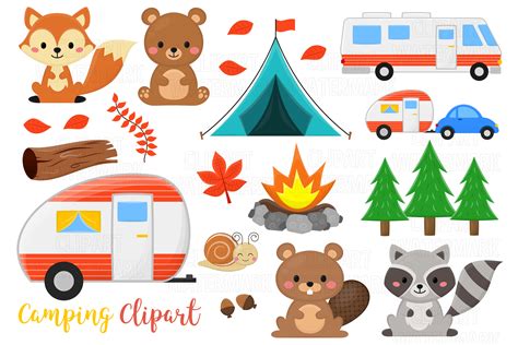 Free Camping Clipart Picture