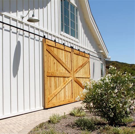 Exterior Cedar Barn Doors | Exterior door styles, Barn doors for sale ...