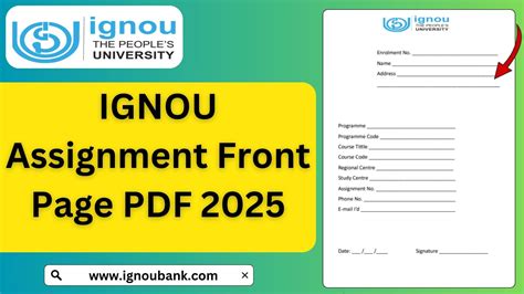 Image result for Ignou Assignment Receipt Form