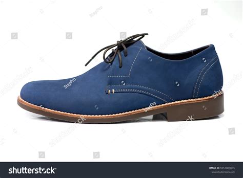 Men Fashion Navy Blue Shoe Leather Stock Photo 1857009865 | Shutterstock