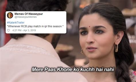 These 'Kalank' Memes Are Definitely 'First Class'! - Culture